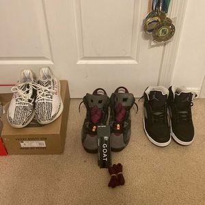 JORDANS AND YEEZYS